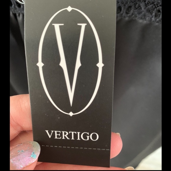 Brand New With Tag VERTIGO Paris Puff Sleeve Boho Top - Picture 4 of 5